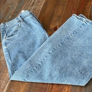 Universal Thread Light Blue Straight Skirt with front slit